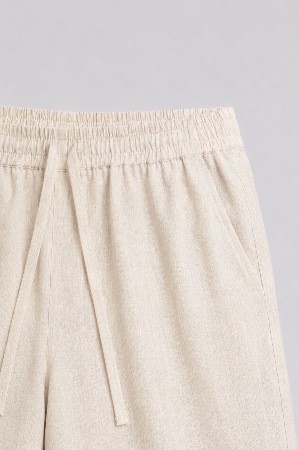 Relax Fit 100% Linen Shorts