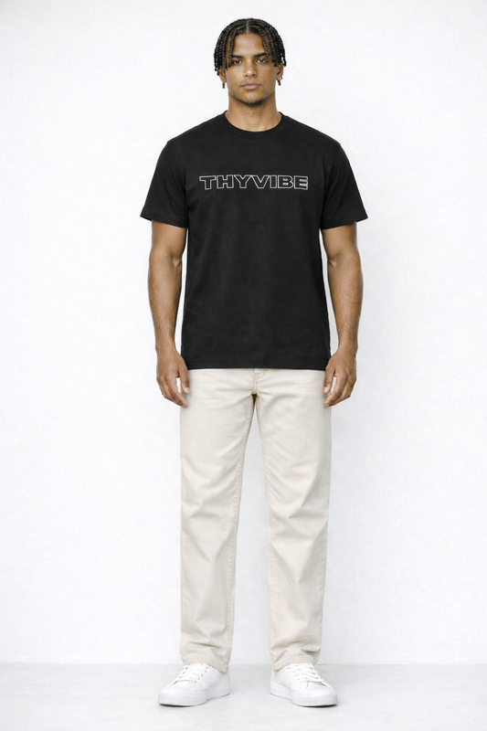 Black Regular Fit T-shirt