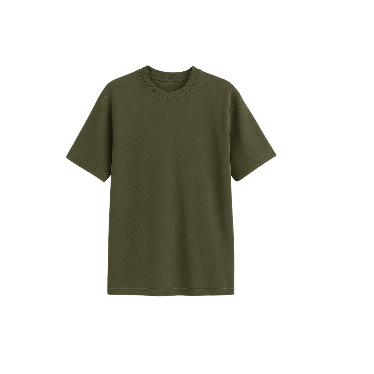 Olive Green Regular Fit T-shirt