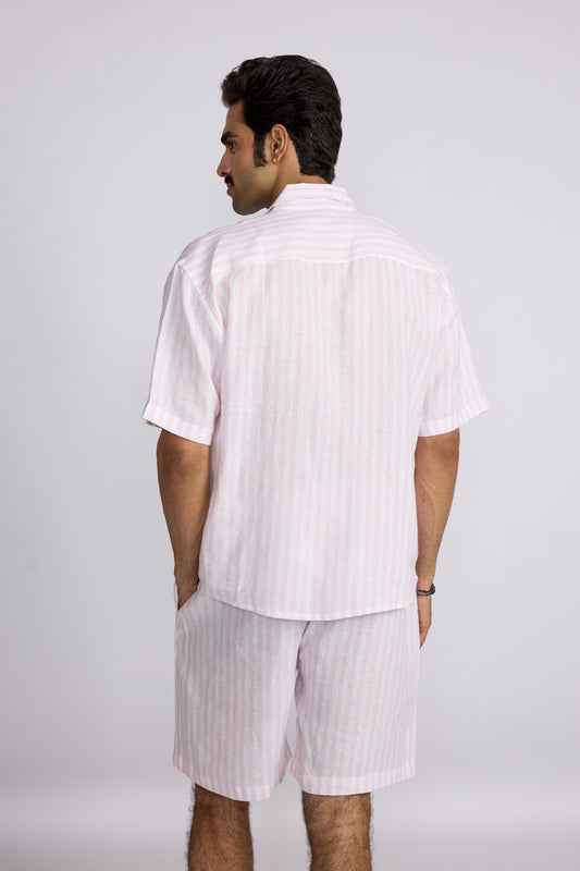 Relax Fit 100% Linen Shirt