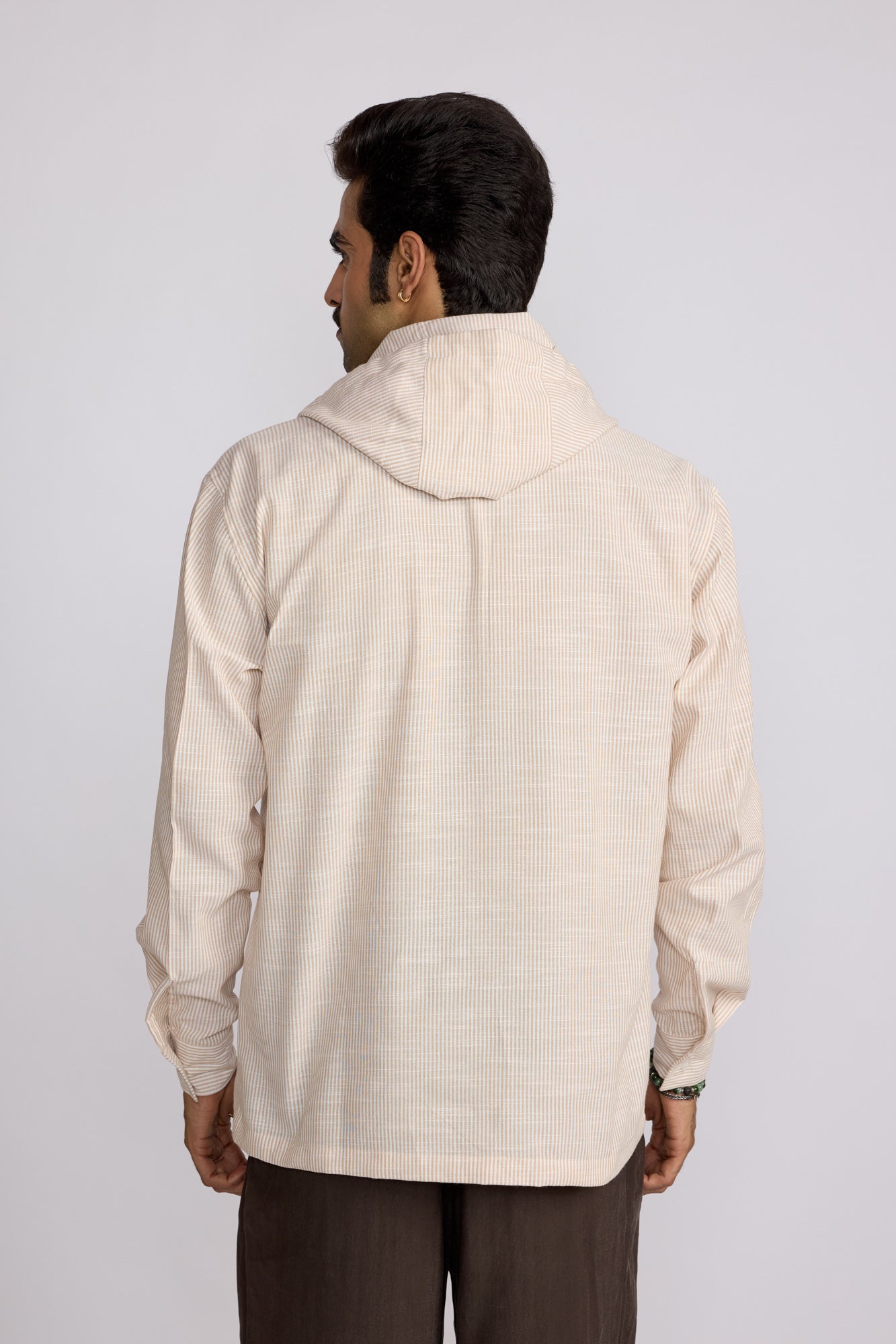 Azure Marrow Hooded Shirt