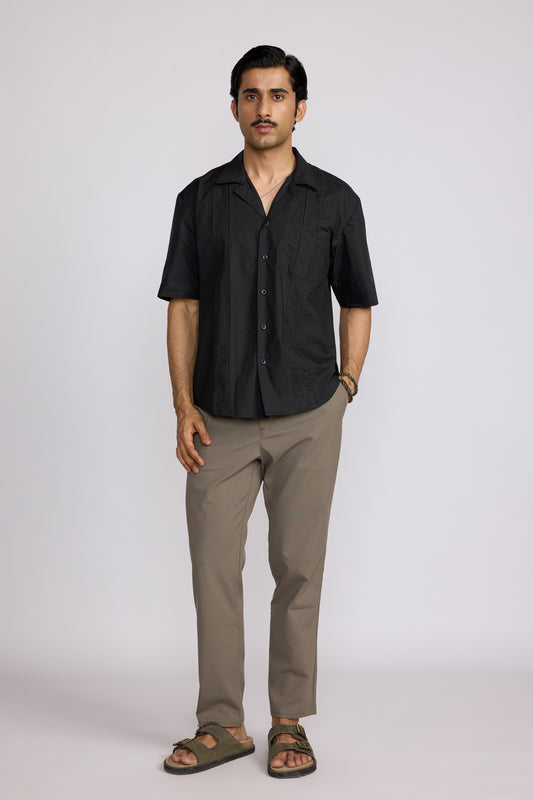 The Monolith Pleated Shirt