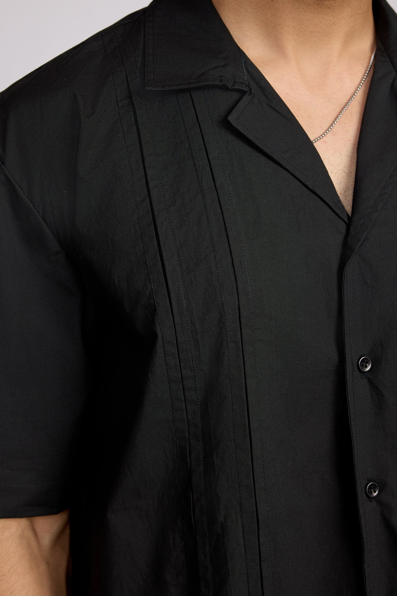 The Monolith Pleated Shirt