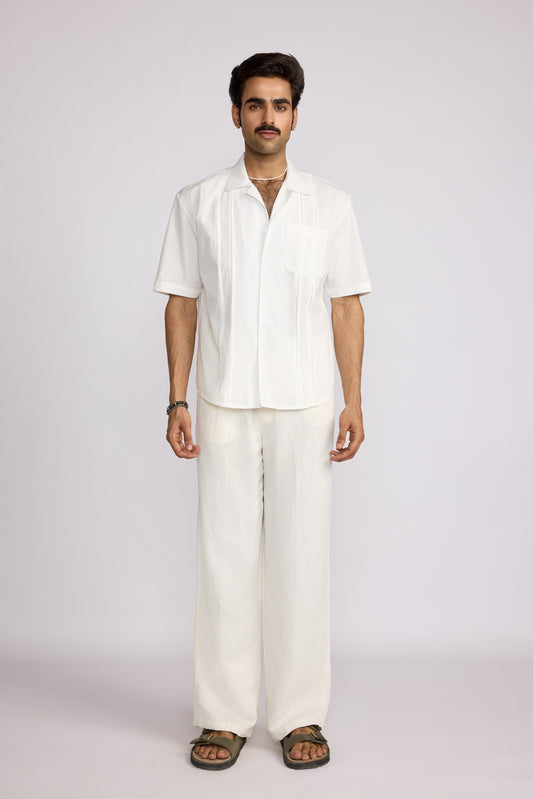 The Monolith Pleated Shirt