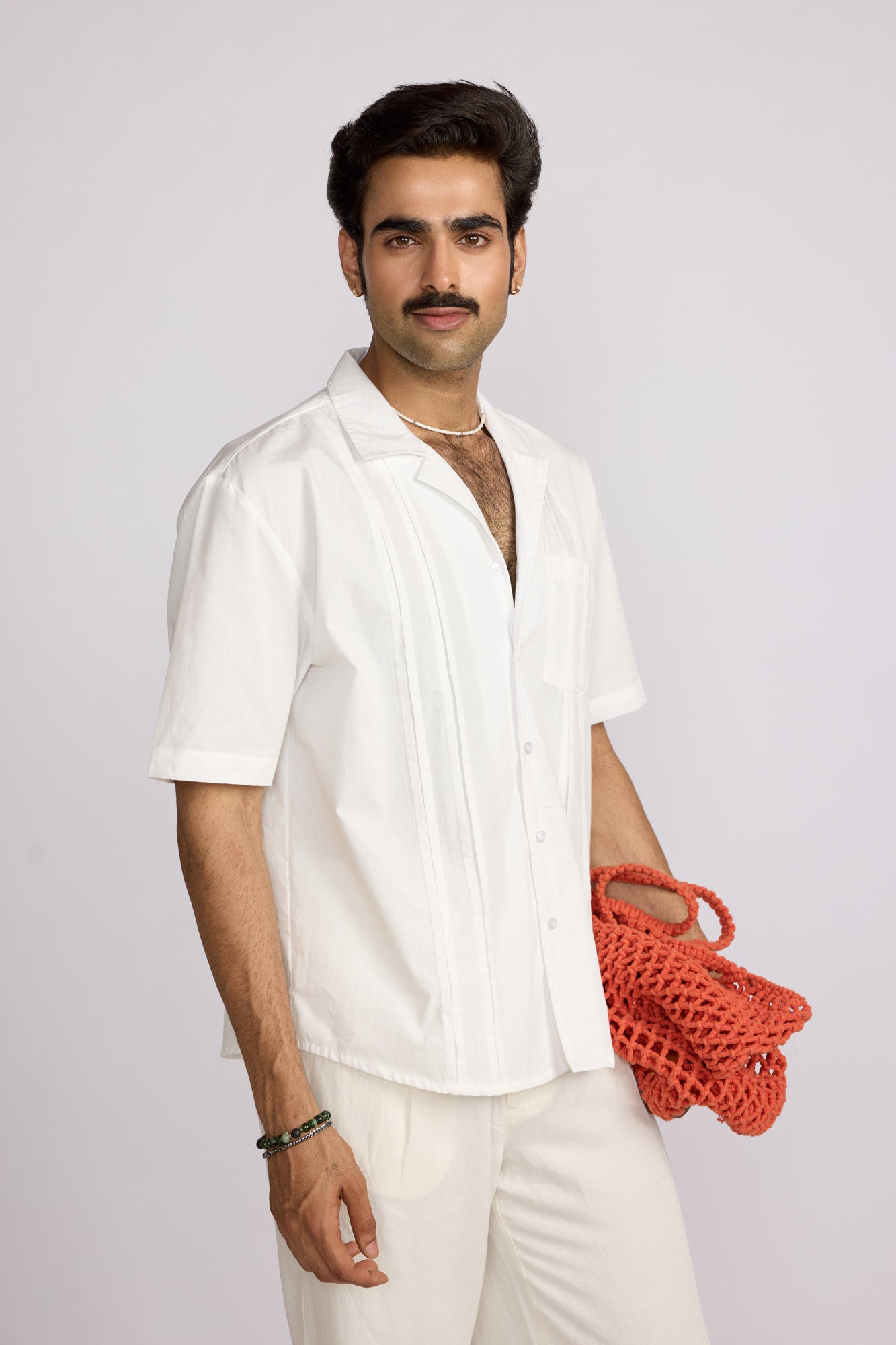 The Monolith Pleated Shirt