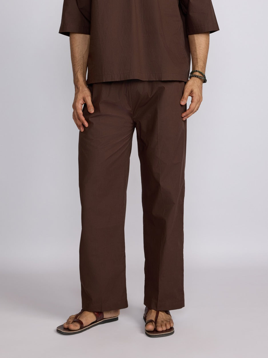 Relax Fit Cotton Lounge Trousers |100% Cotton