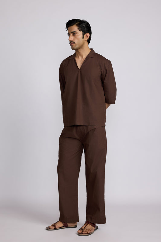 Relax Fit Cotton Lounge Trousers |100% Cotton