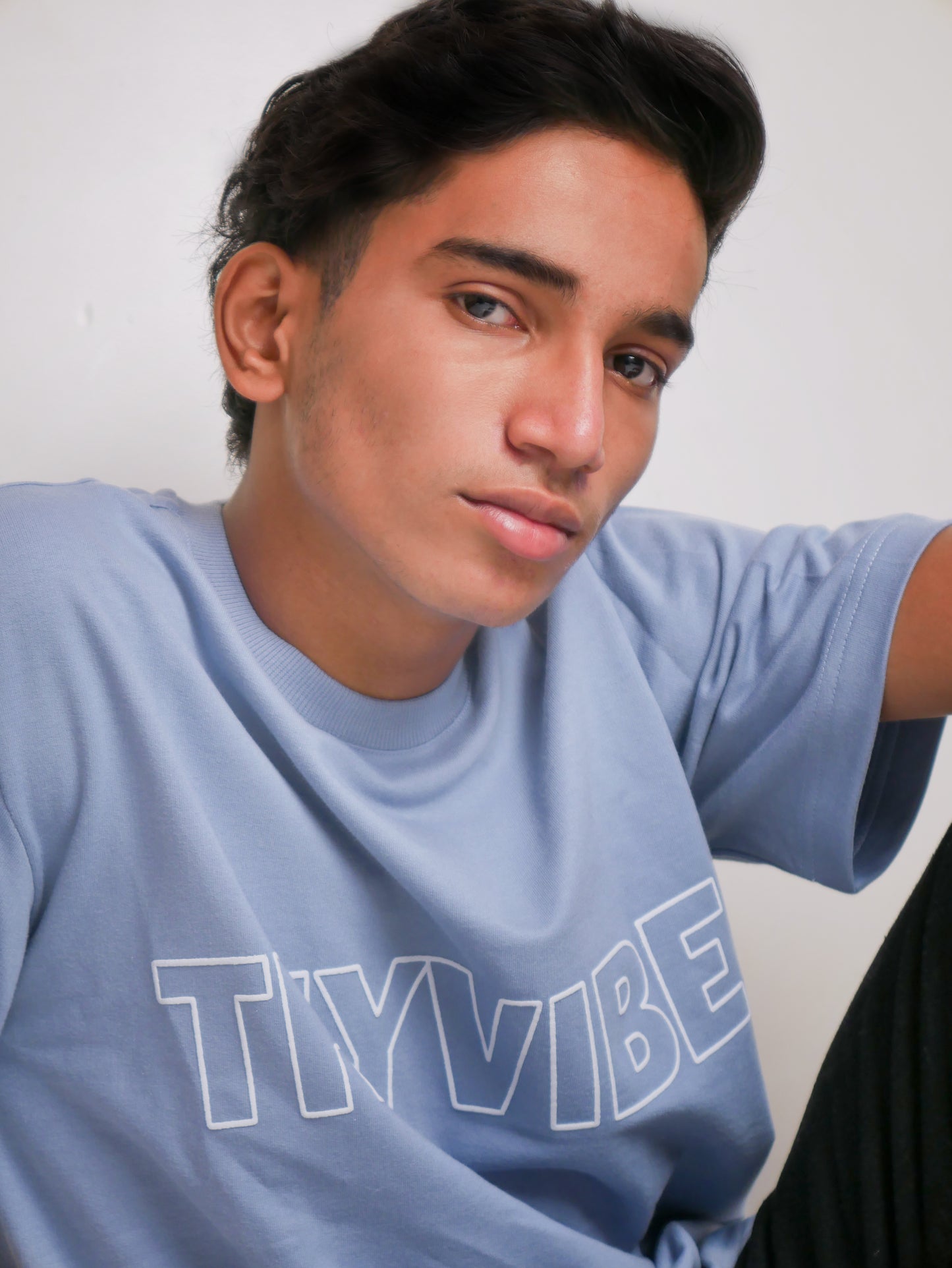 Light Blue Regular Fit T-shirt