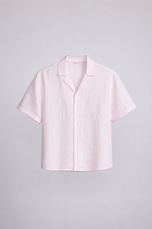 Relax Fit 100% Linen Shirt