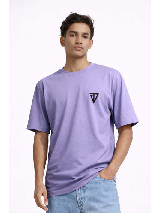 Lavender Bamboo T-shirt with Logo