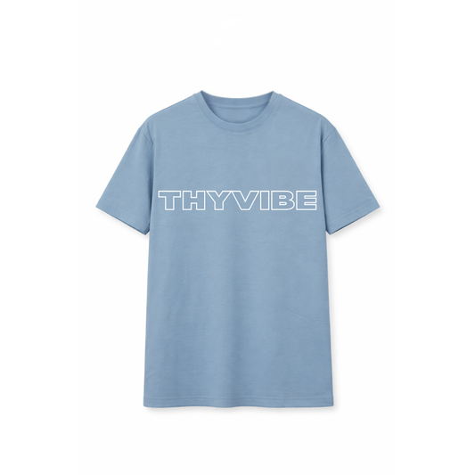 Dusty Blue Regular Fit T-shirt