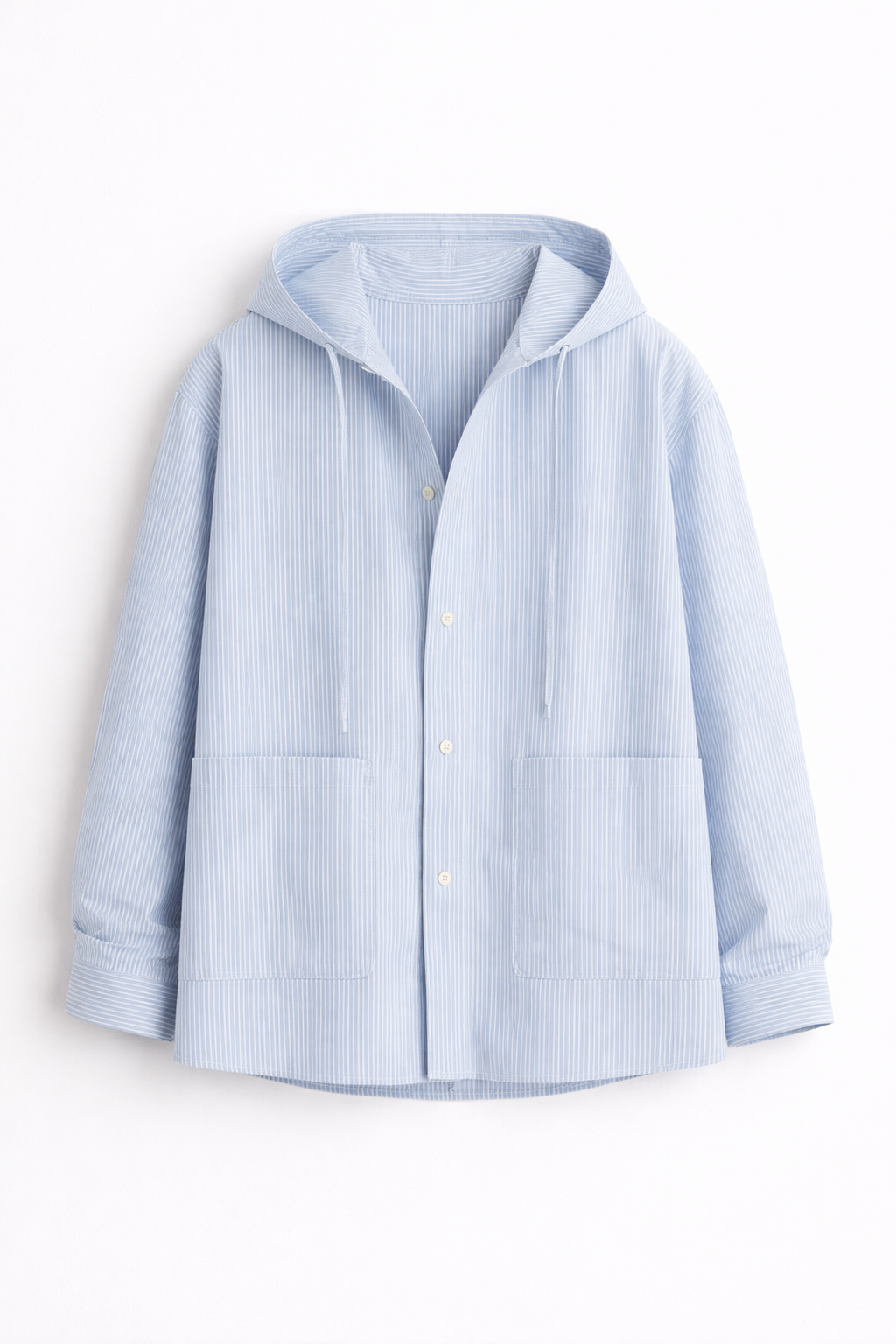 Azure Marrow Hooded Shirt