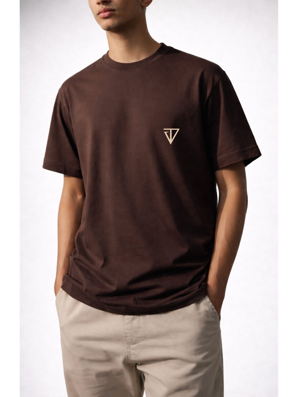 Coffee Bamboo T‑shirt with Logo