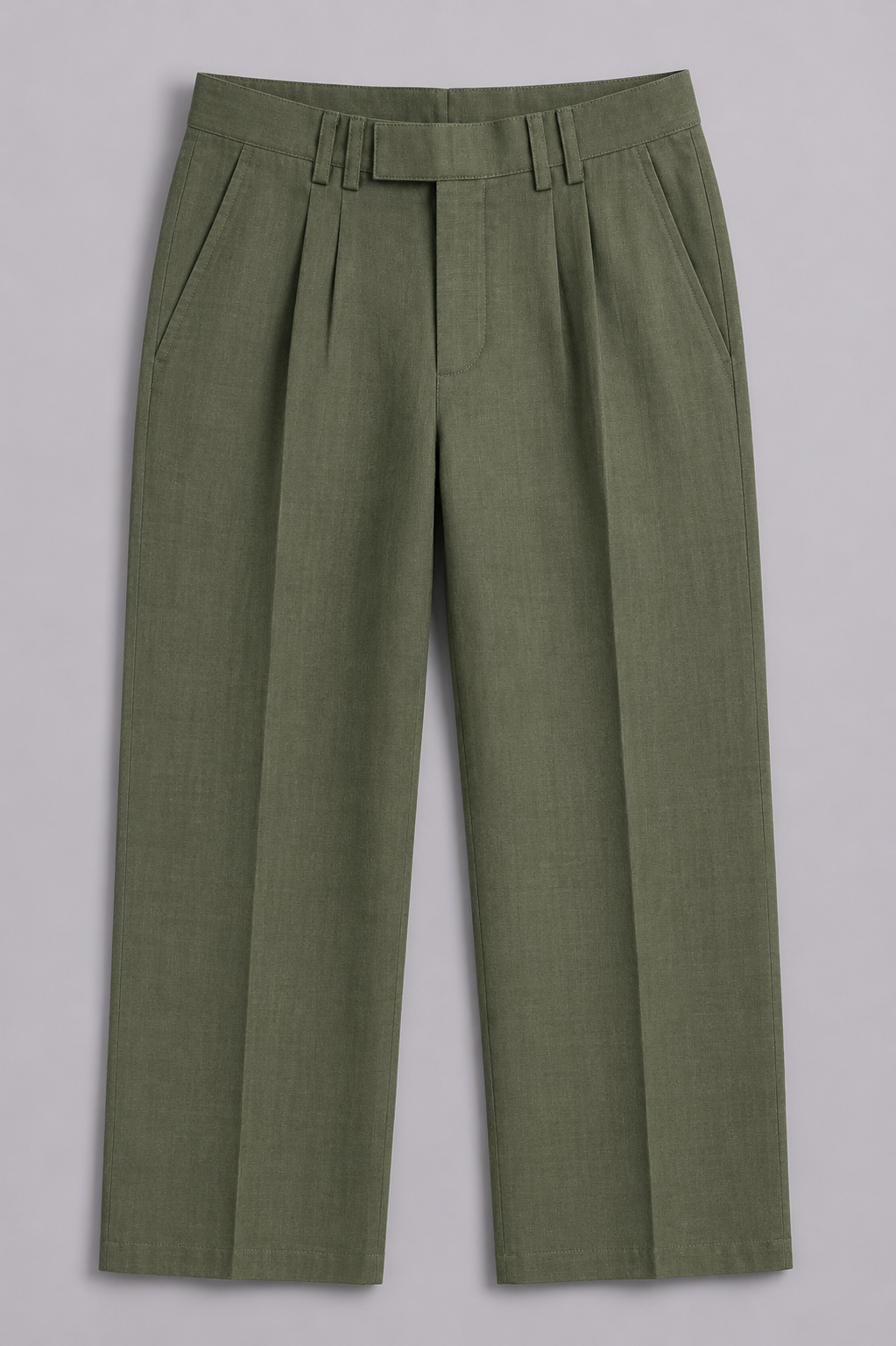 Regular Fit Linen Trousers | 100% Linen