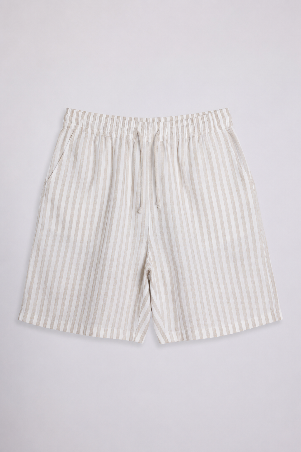 100% Linen Relax Fit Shorts
