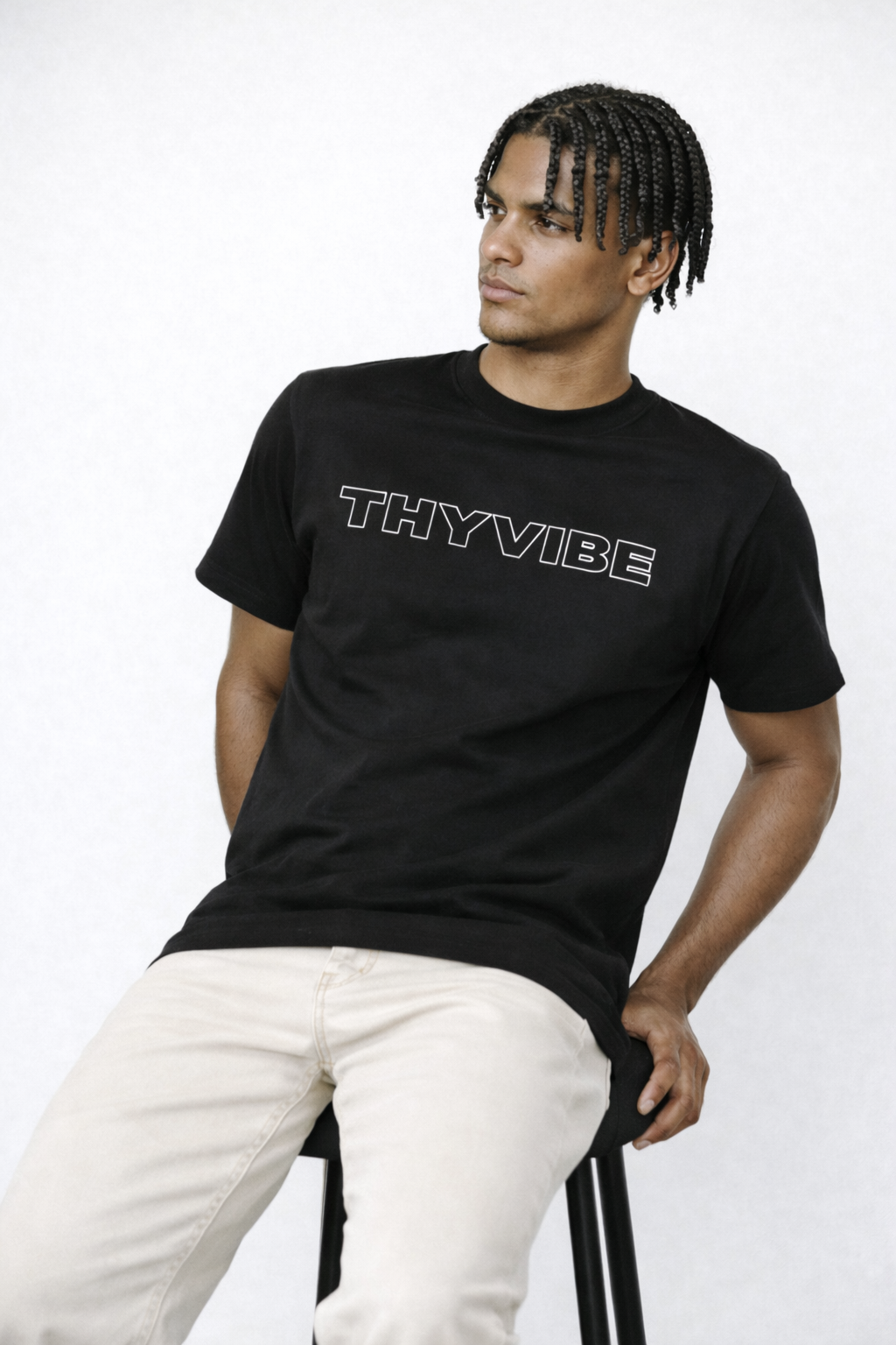 Black Regular Fit T-shirt