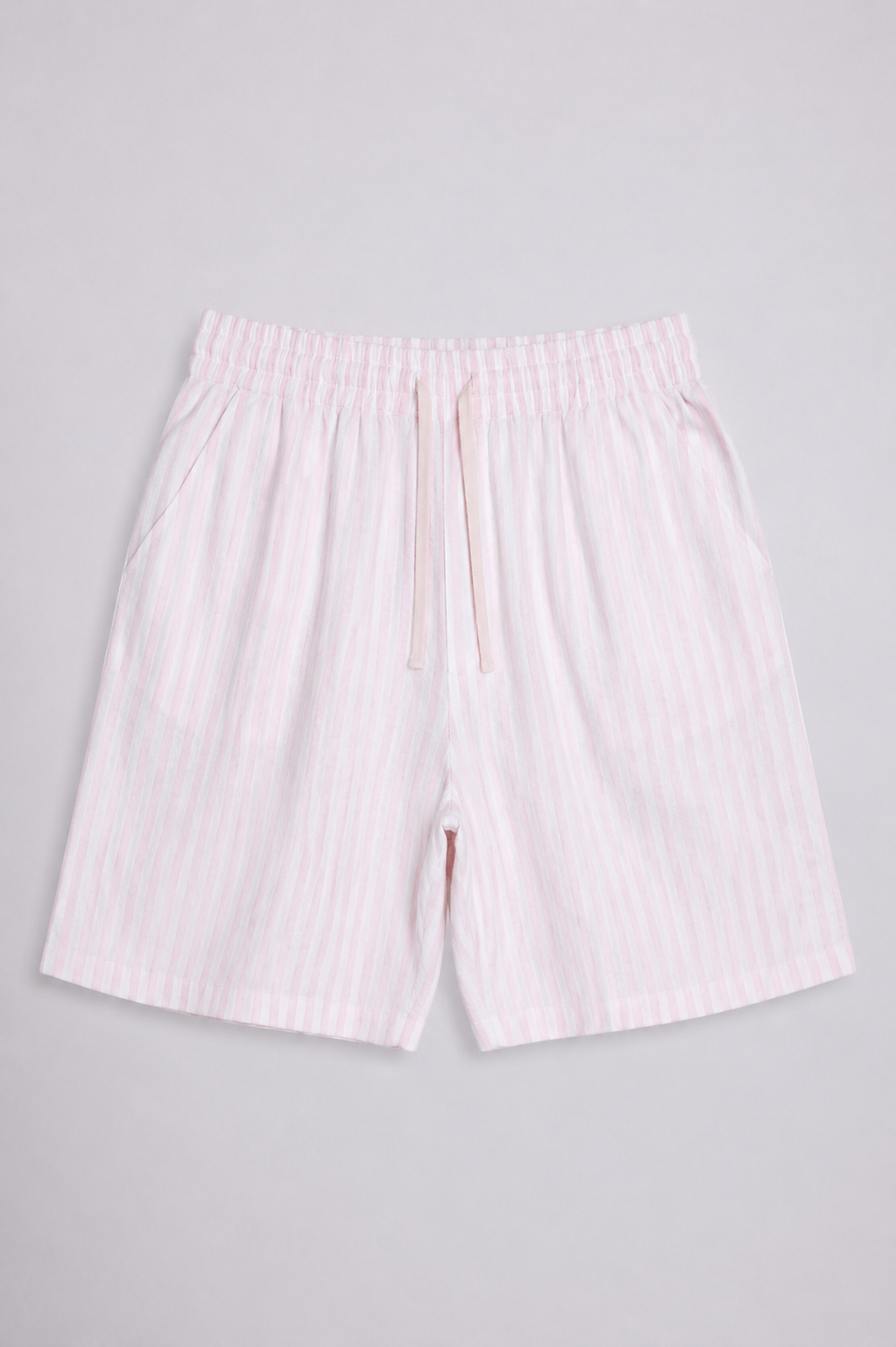 100% Linen Relax Fit Shorts