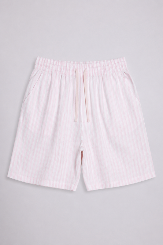 100% Linen Relax Fit Shorts