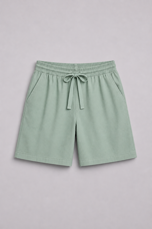 Regular Fit 100% Cotton Shorts